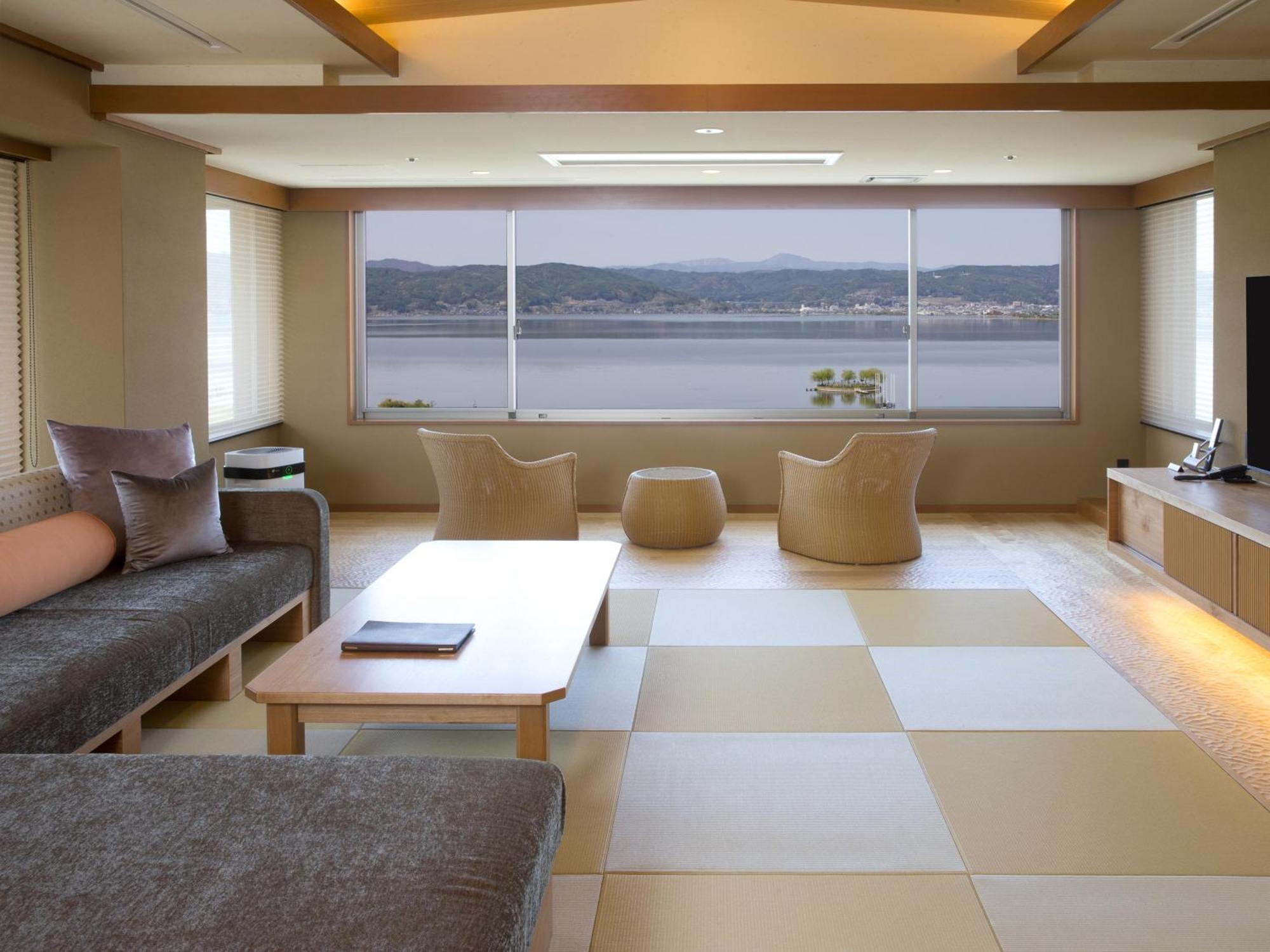 Hamanoyu Hotel Suwa  Exterior photo