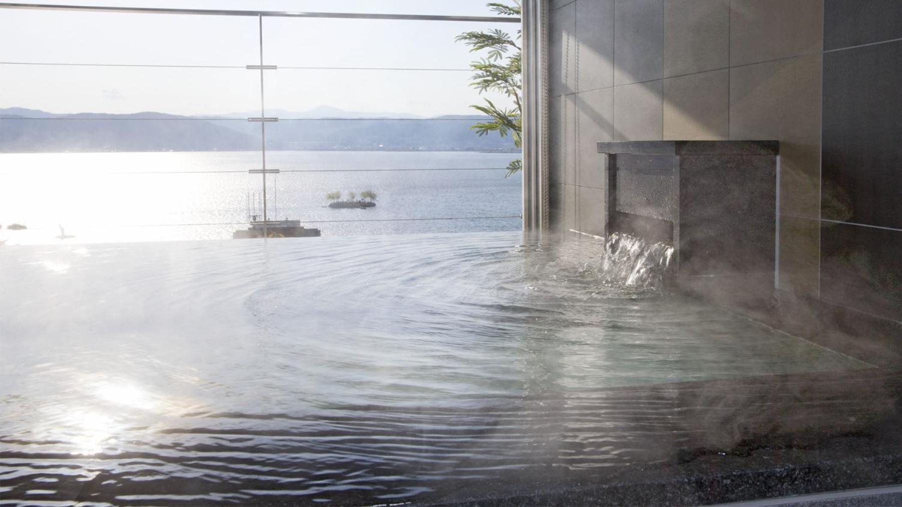 Hamanoyu Hotel Suwa  Exterior photo