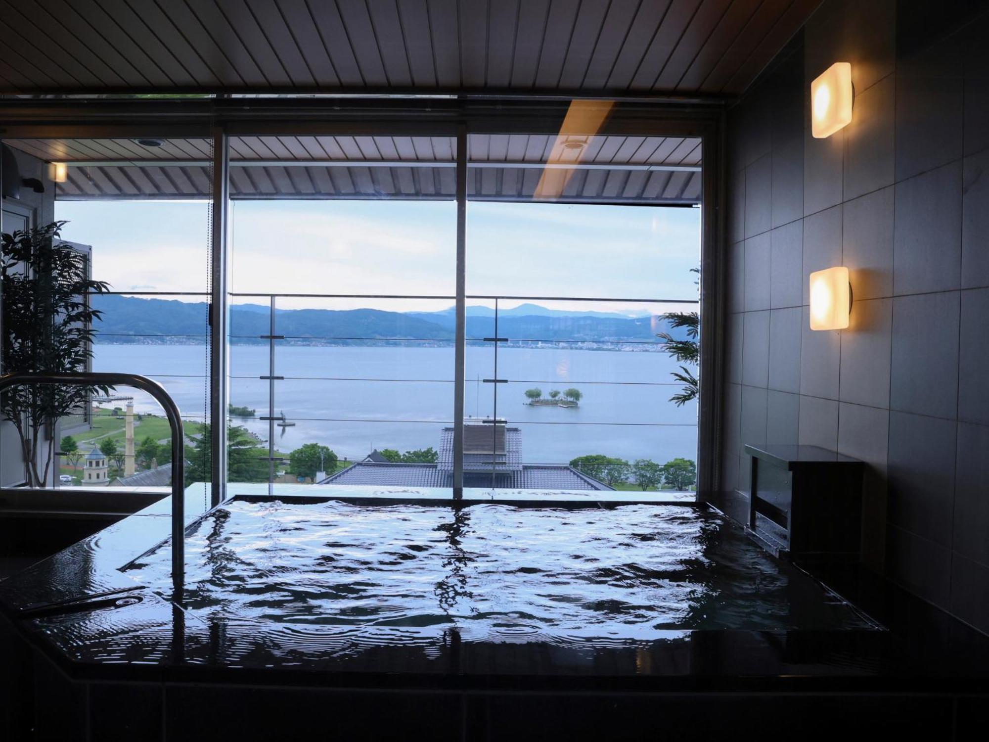 Hamanoyu Hotel Suwa  Exterior photo