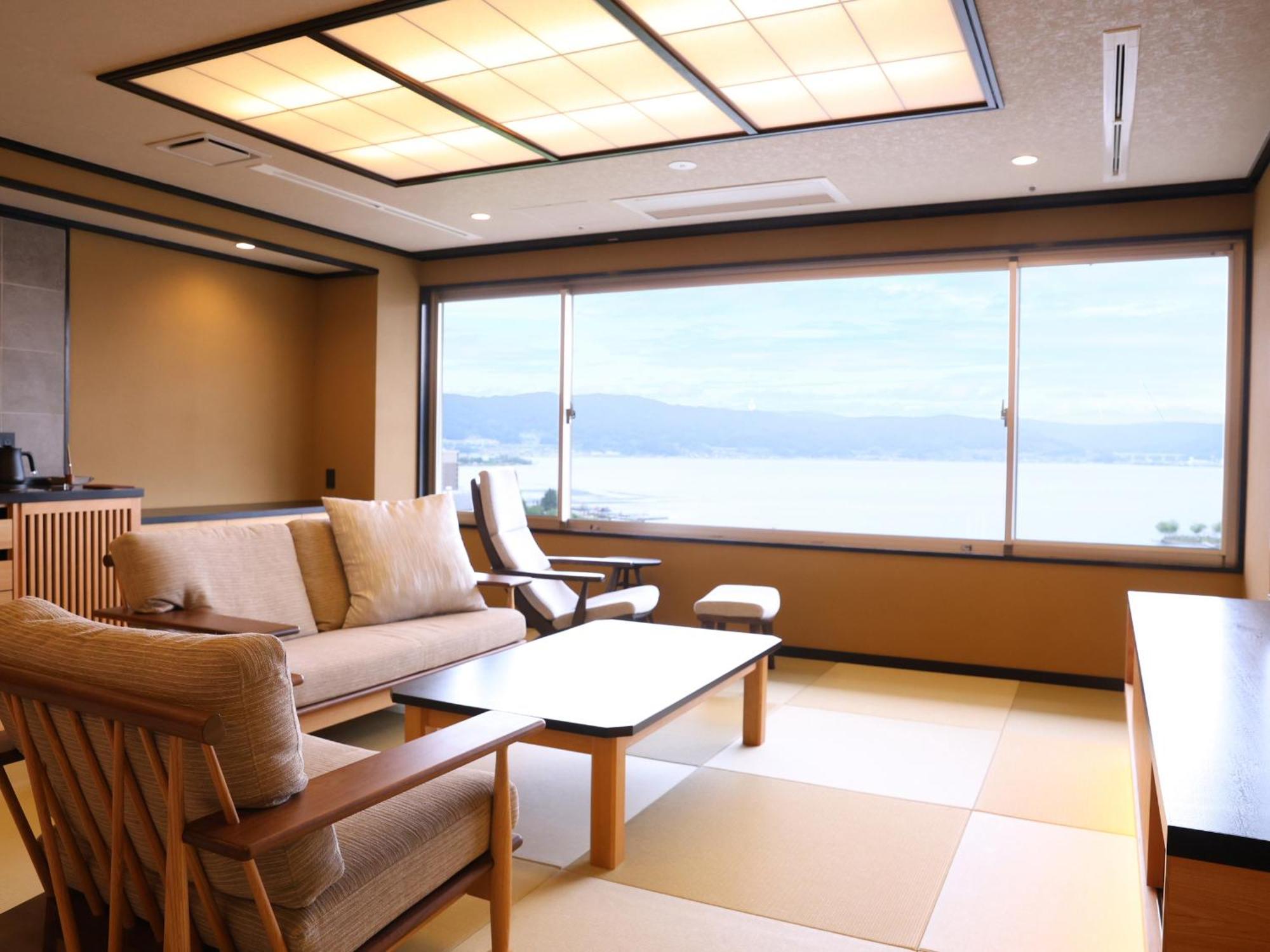 Hamanoyu Hotel Suwa  Exterior photo