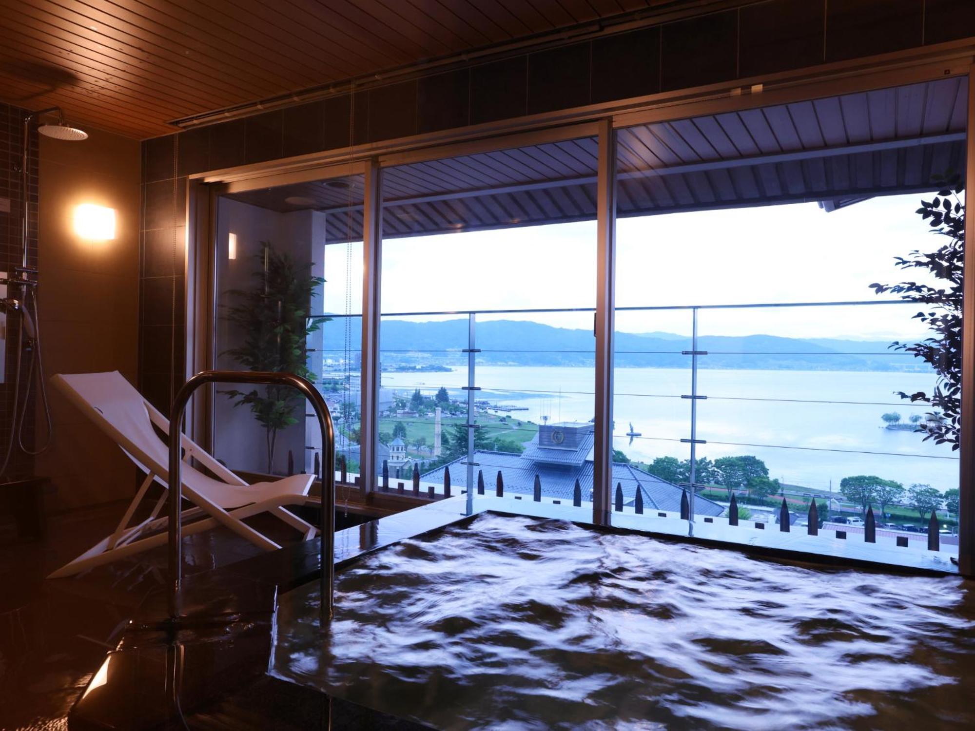 Hamanoyu Hotel Suwa  Exterior photo